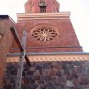 Wieża kościoła w Łobzie
